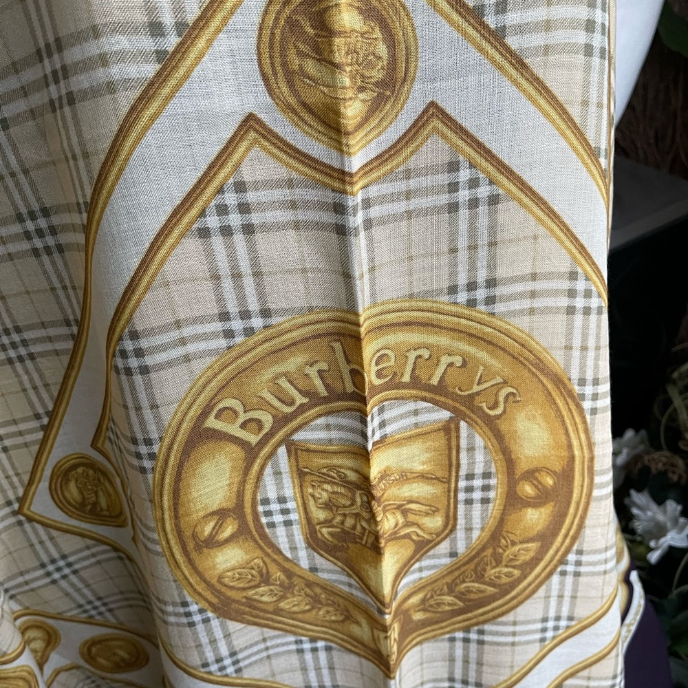 Burberry Prorsum Wool/Silk Blend Scarf. - Picture 5 of 16